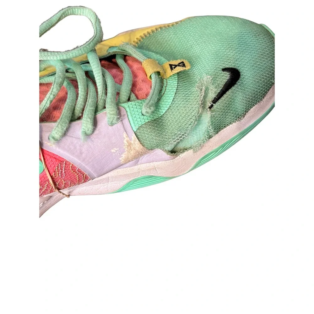 Nike Men's Athletic Shoes Paul George PG 5 Daughters Glow Basketball Green Sz.11